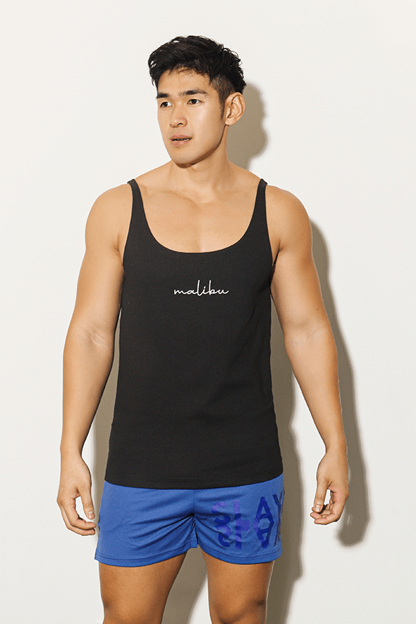 Over You Square Cut Tank - Black – JJ Malibu