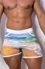 Elevate Comfort 4" Short Shorts - Beach