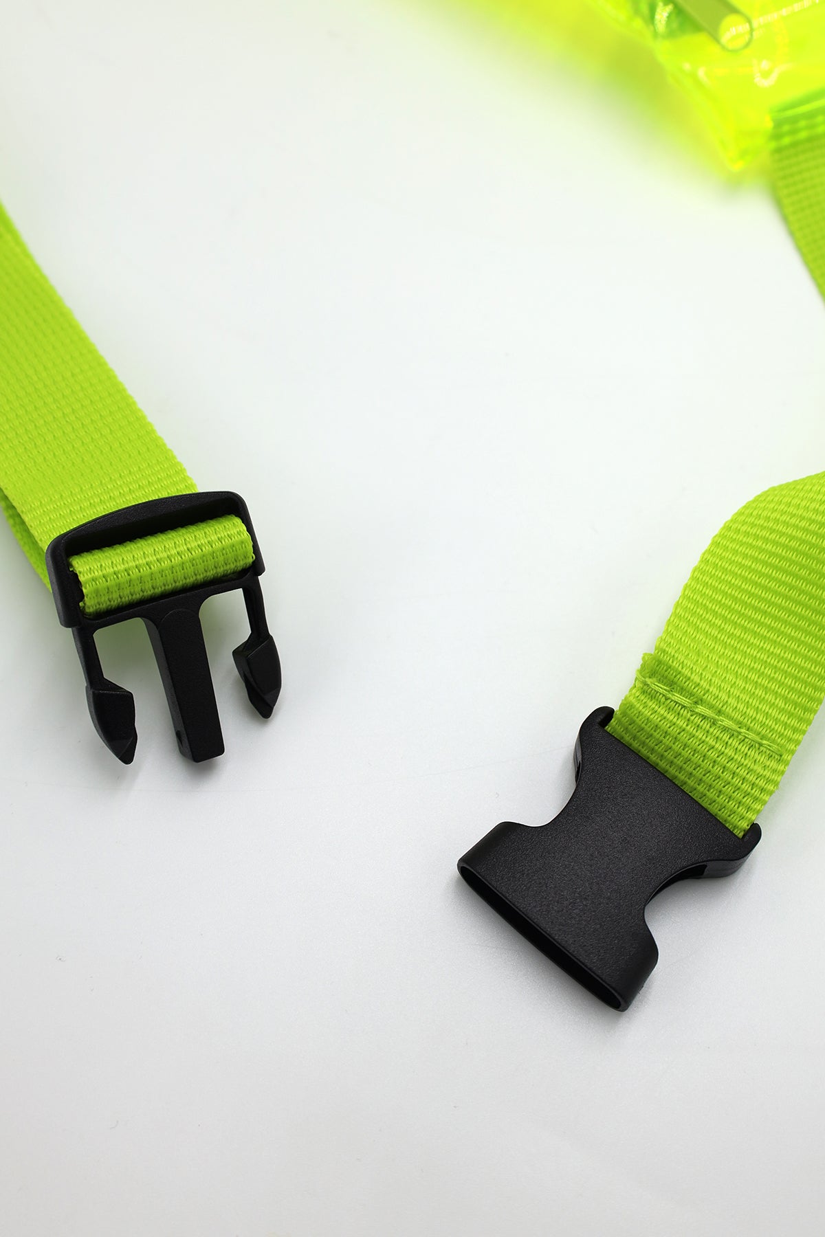 Highlighter Translucent Fanny Pack - Neon Yellow