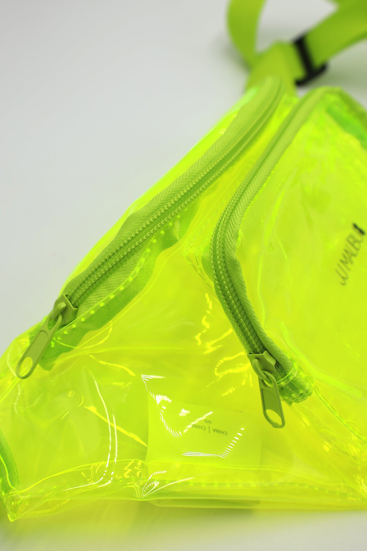 Highlighter Translucent Fanny Pack - Neon Yellow