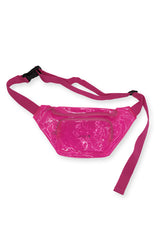 Highlighter Translucent Fanny Pack - Hot Pink