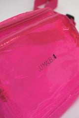 Highlighter Translucent Fanny Pack - Hot Pink