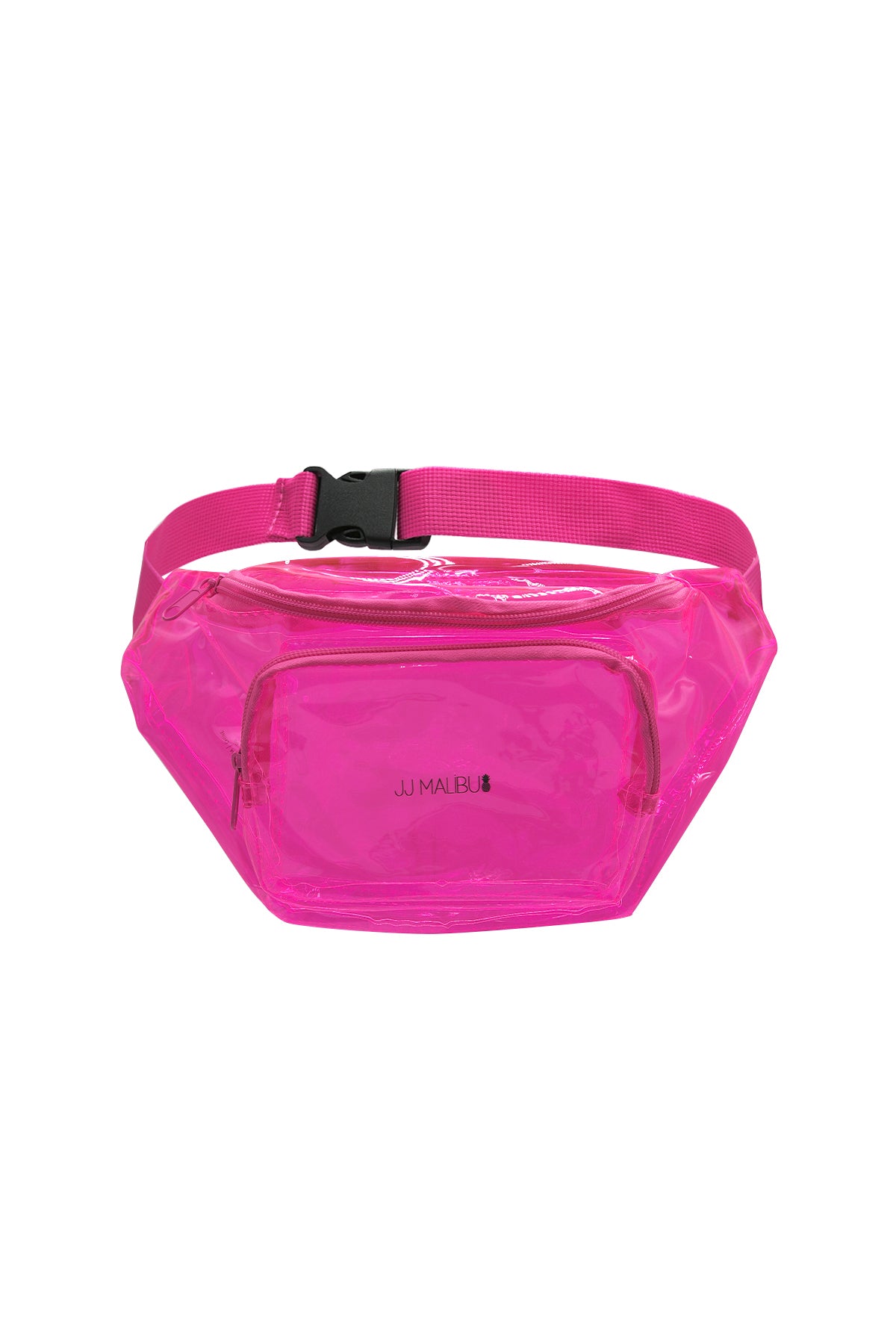 Highlighter Translucent Fanny Pack - Hot Pink