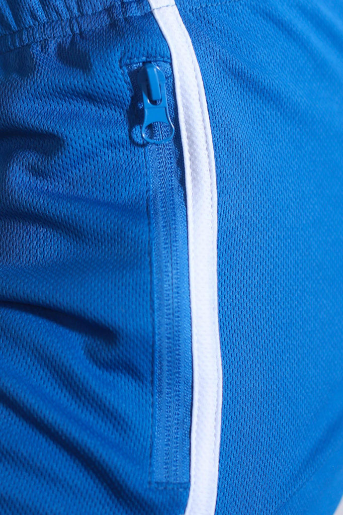 For-the-Night 4" Gym Short Shorts with Drawstring - Cobalt Blue - JJ Malibu 