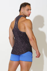 Feel-Me Scoop Bottom Tank - Grey Camo - JJ Malibu 