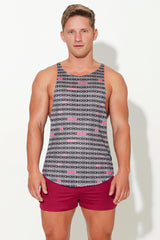 Come Through Mesh Tank Top - Homo - JJ Malibu 