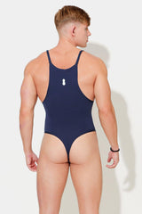 Let-Them-Know Camisole Bodysuit - Indigo Navy - JJ Malibu 