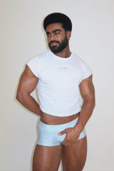 Dynamic Sheen Boxer Briefs - Arctic Blue