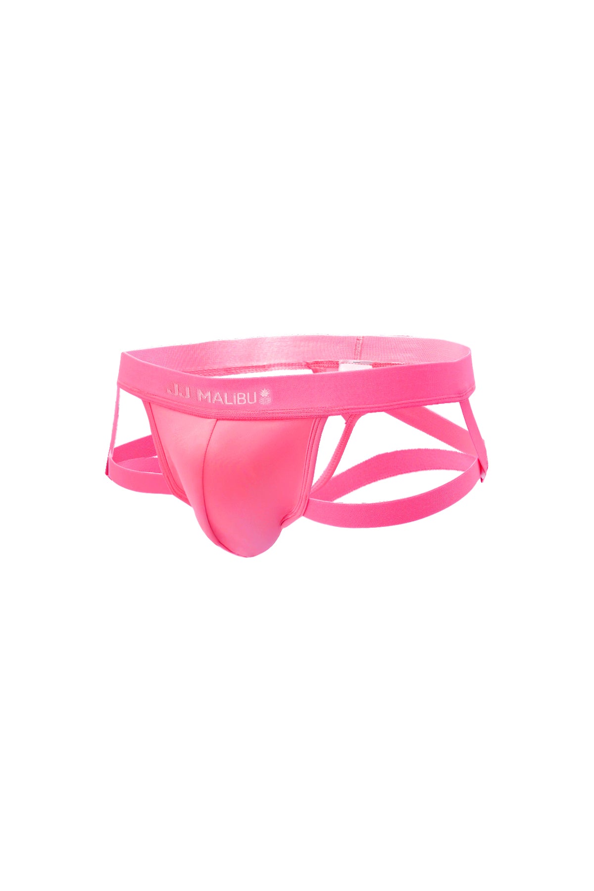 Host-or-Travel Adjustable Jock Thong - Neon Pink