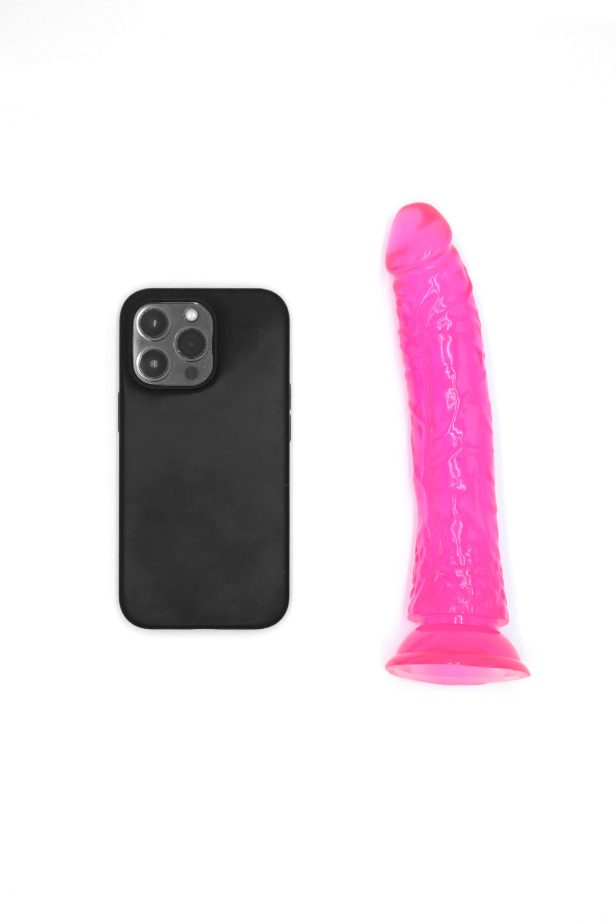 Classic 8'' Dildo with Suction Cup - Bubblegum