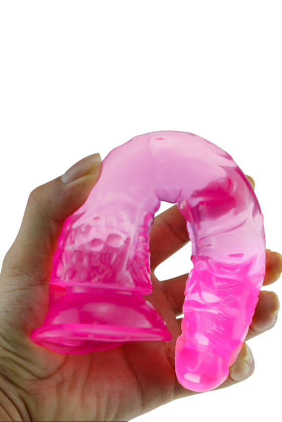 Classic 8'' Dildo with Suction Cup - Bubblegum