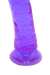 Classic 8'' Dildo with Suction Cup - Violet