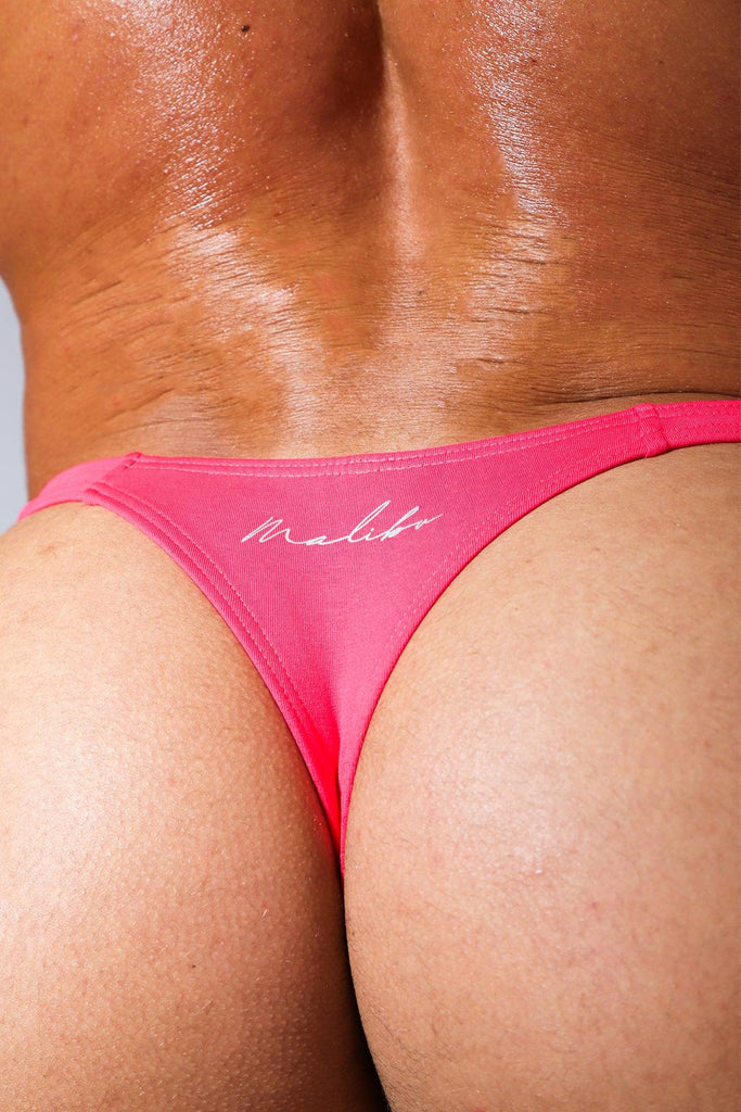 Cheeky Classic G-String Thong - Hot Pink - JJ Malibu 