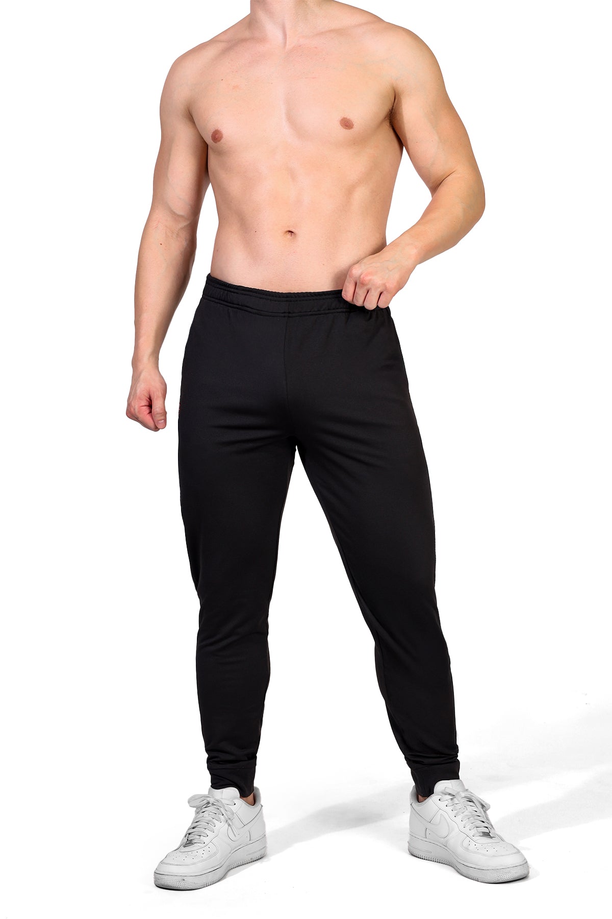 Jaded Joggers with Rear Peek-A-Boo Hole - Black