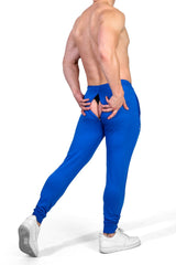 Jaded Joggers with Rear Peek-A-Boo Hole - Royal Blue