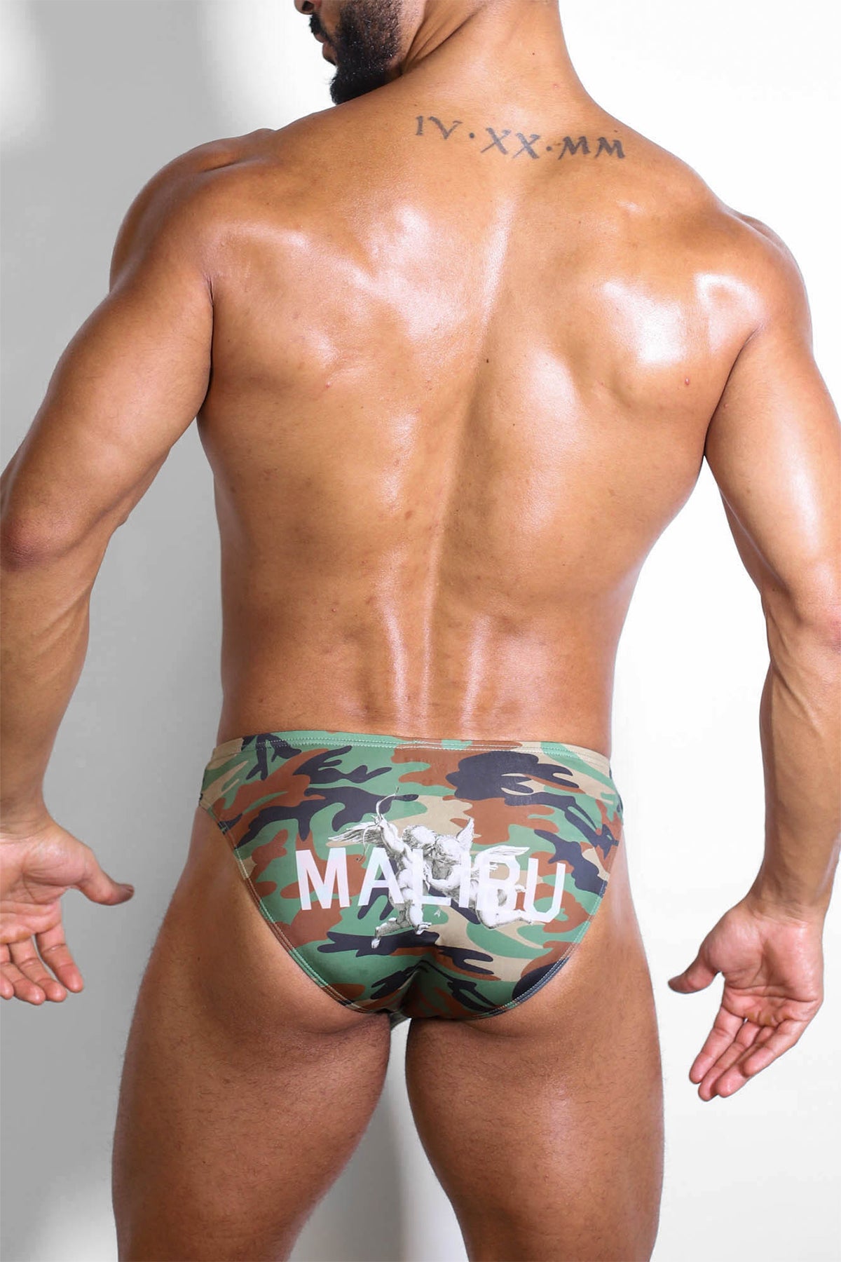 Men's Slimmer Bulge Briefs - Camo