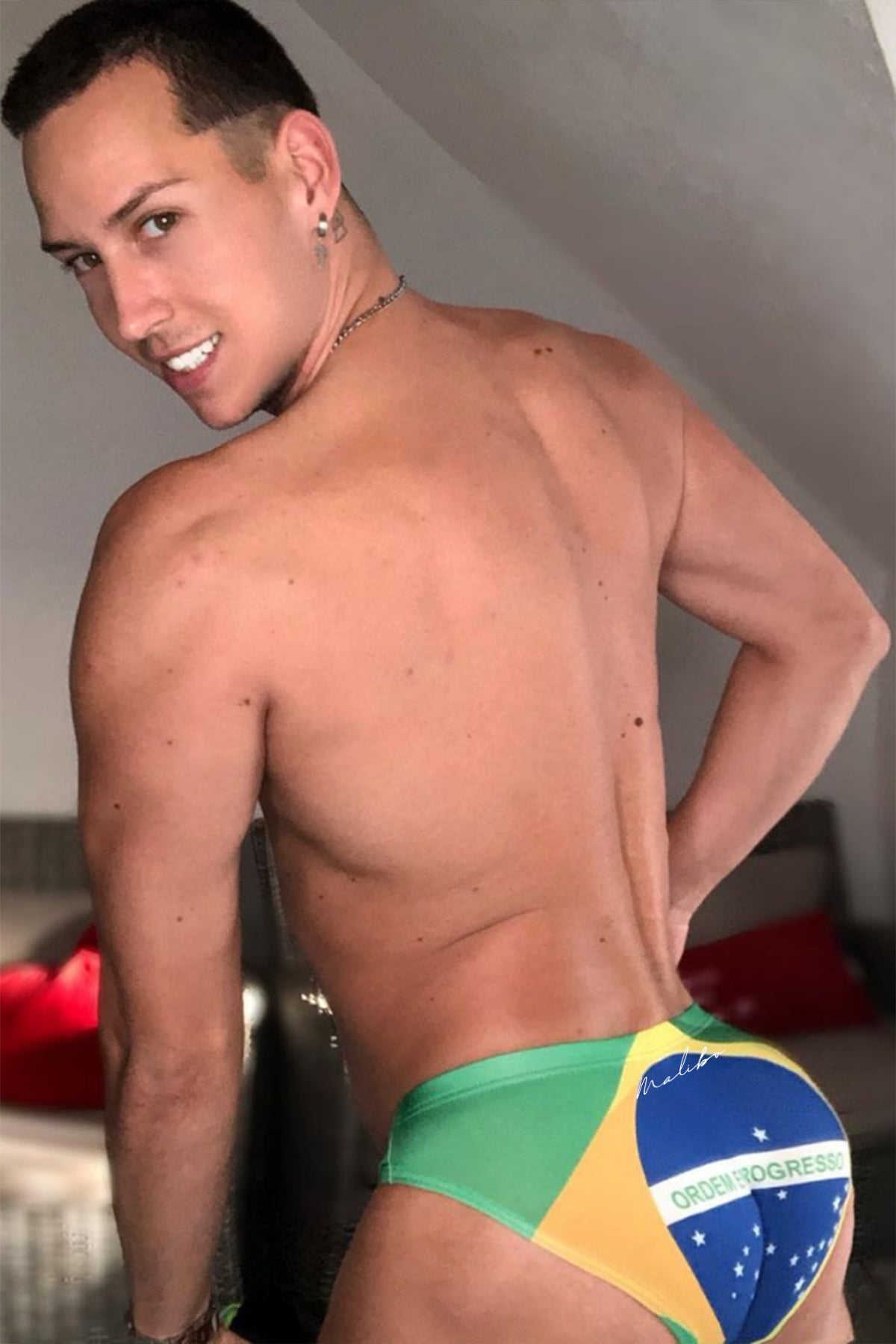 Lovesick Briefs - Brazil Flag