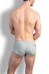 Stretch-It 2" Short Shorts - Light Grey