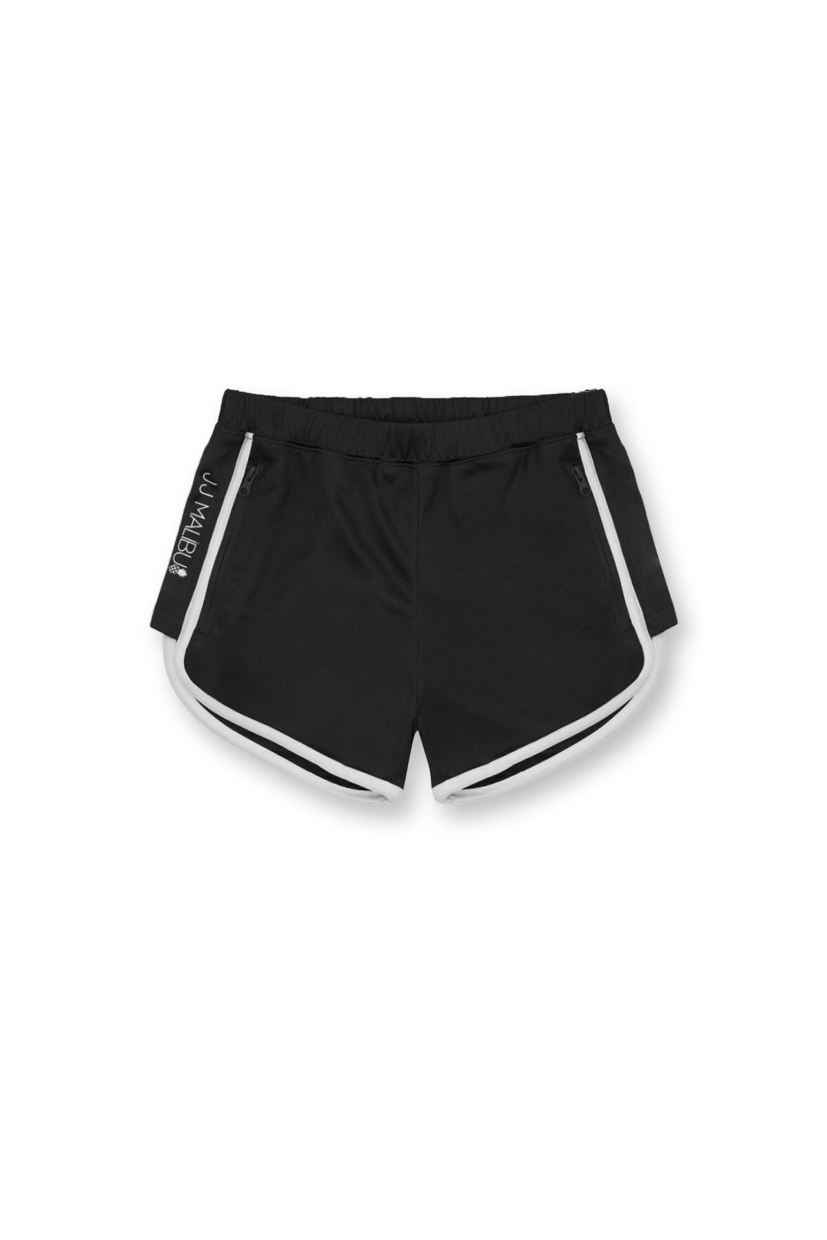 Nightcall Elastic Waist 3" Short Shorts - Midnight Black