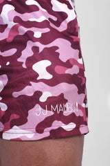 Quick-Dry Mesh Shorts - Purple Camo