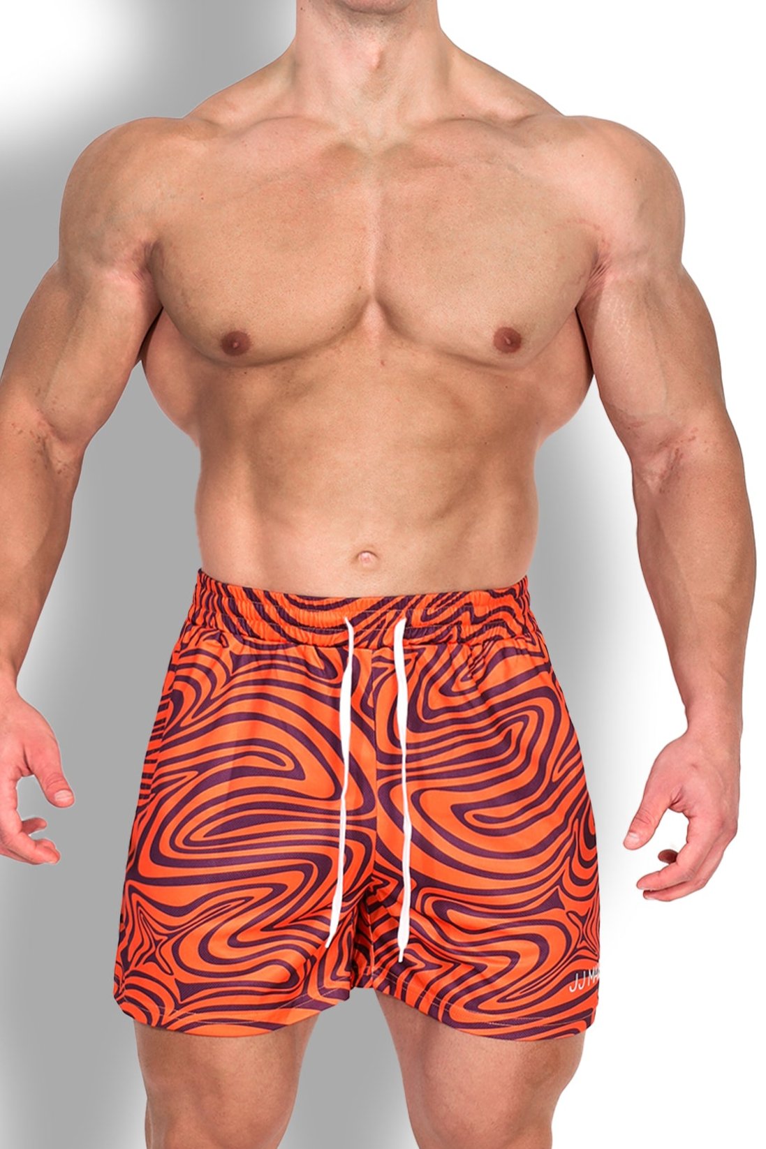 Quick-Dry Mesh Shorts - Groovy Orange