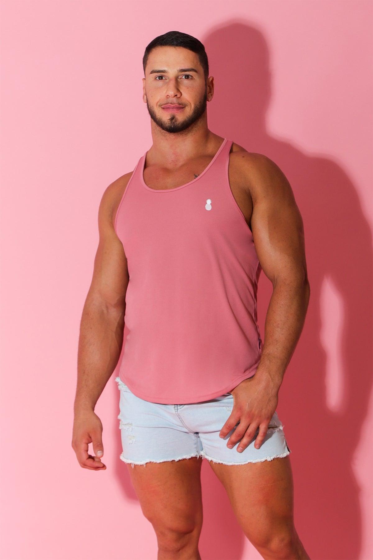 Quick-Dry Tank Top - Flamingo Pink - JJ Malibu 