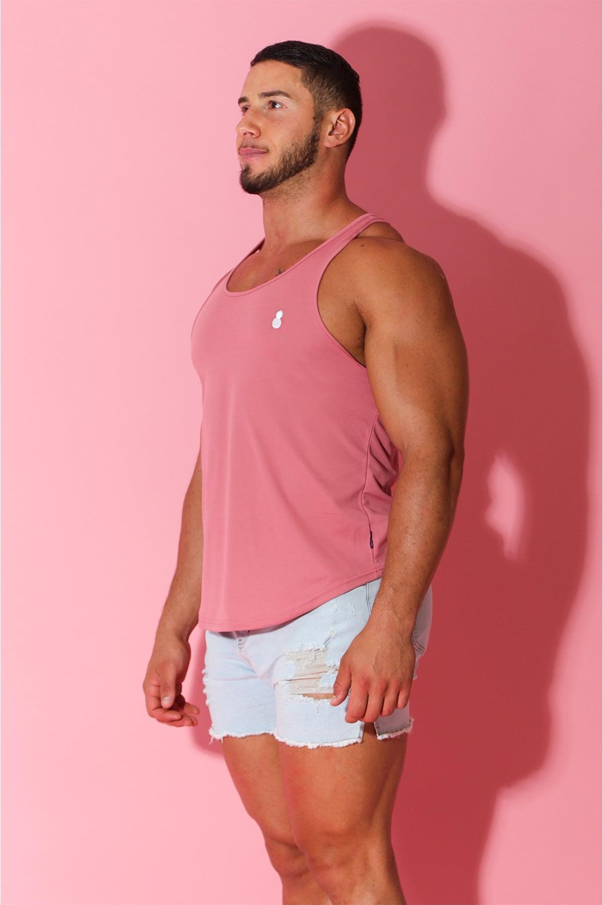 Quick-Dry Tank Top - Flamingo Pink - JJ Malibu 