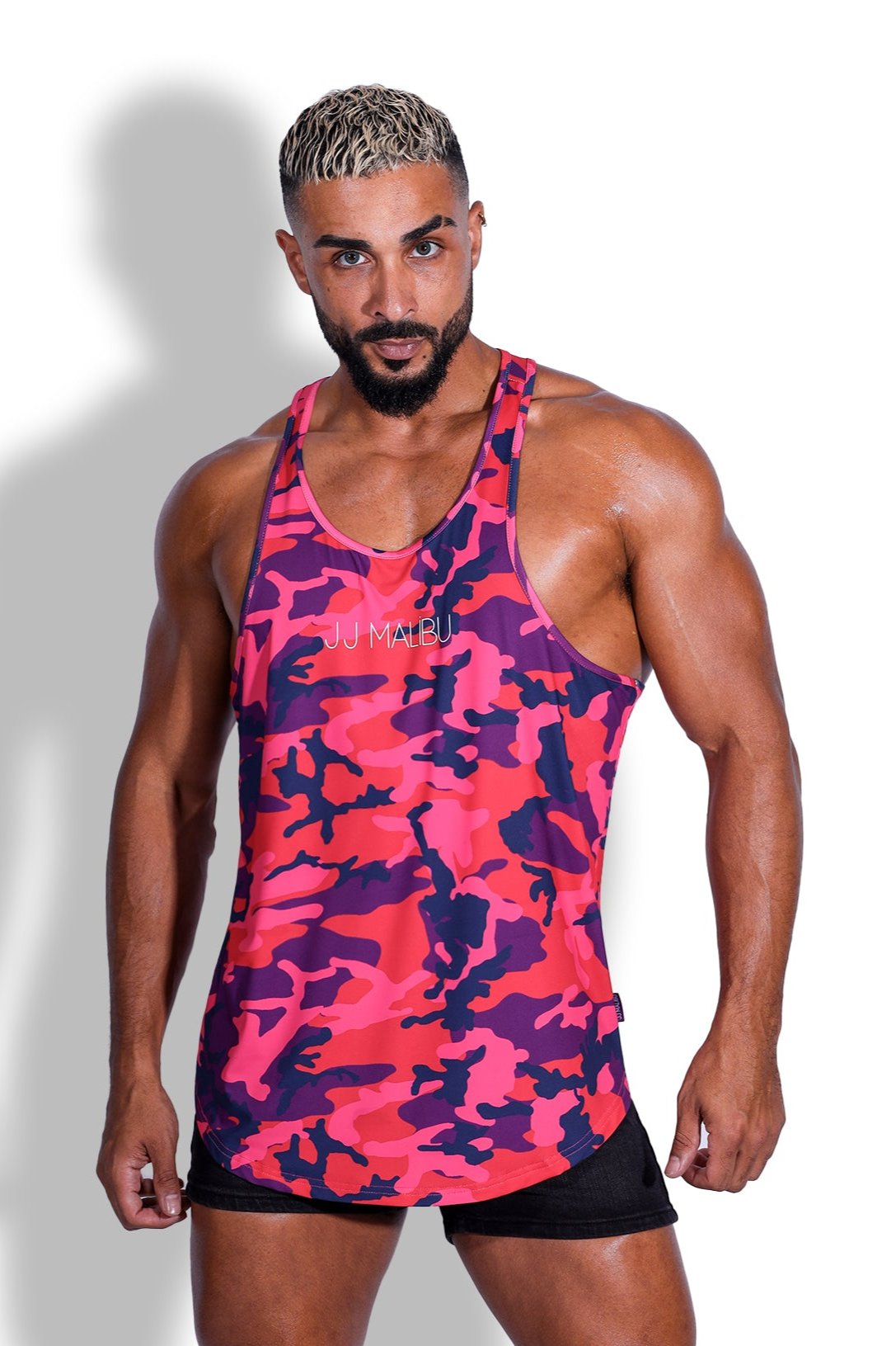 Feel-Me Scoop Bottom Tank - Purple Camo