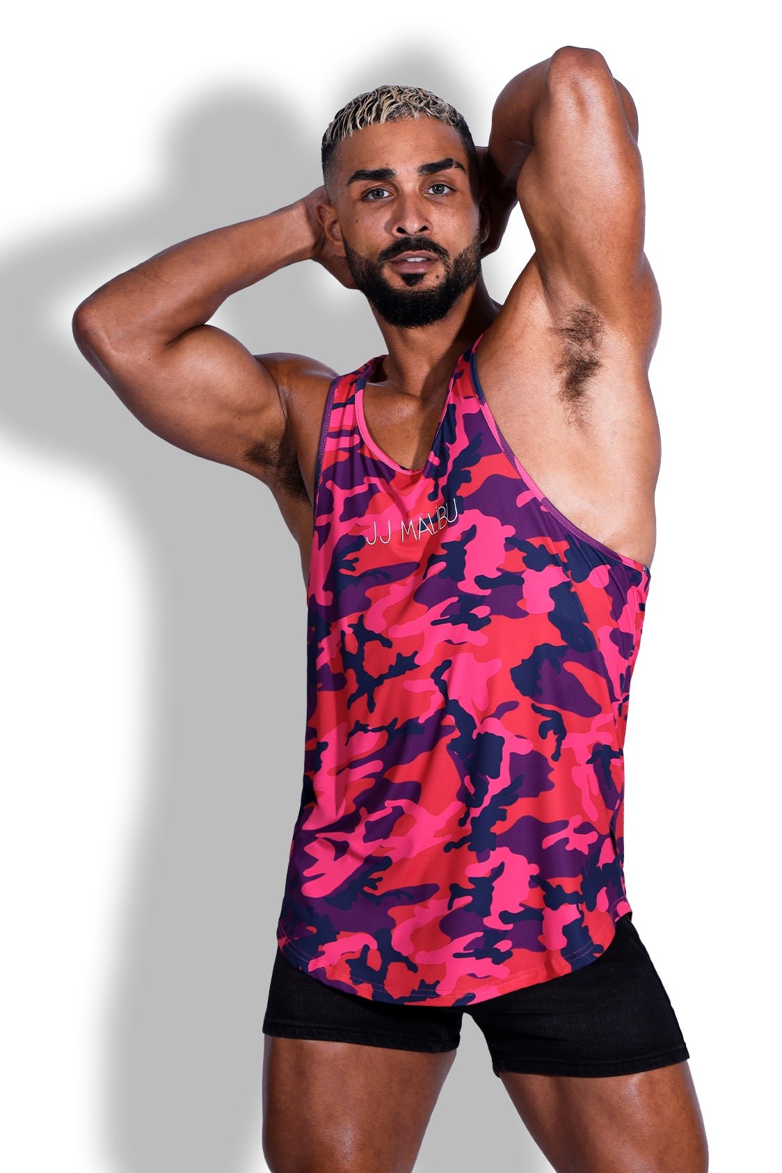 Feel-Me Scoop Bottom Tank - Purple Camo