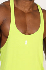 Men's Muscle Stringer - Neon Green