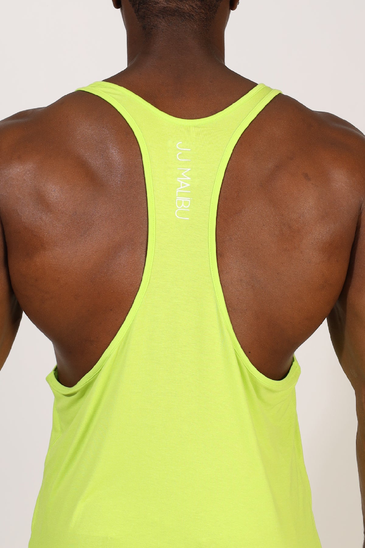 Men's Muscle Stringer - Neon Green