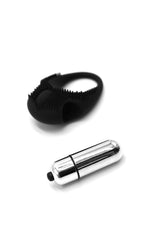 Vibrating Silicone Cock Ring