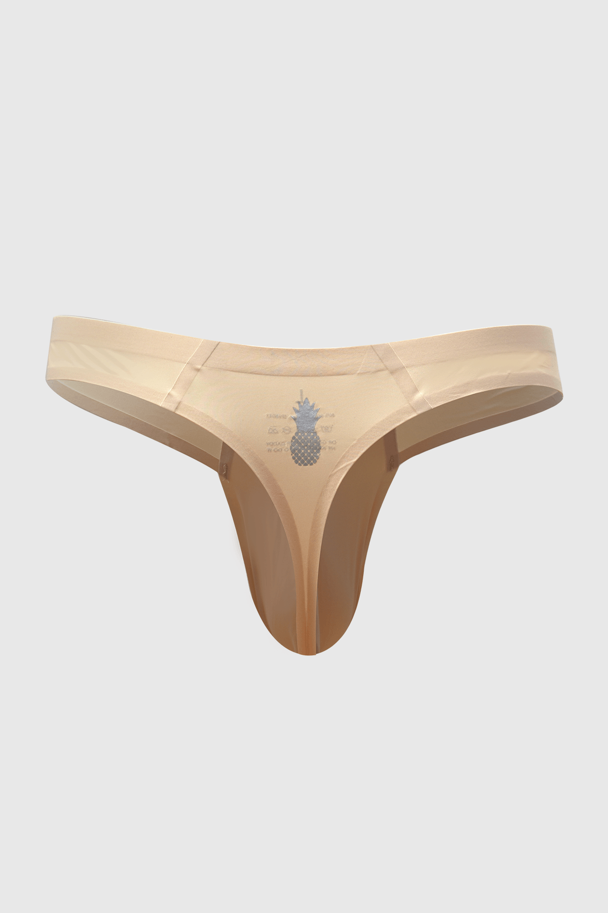 Lose-My-Breath Seamless Thong - Cream - JJ Malibu 