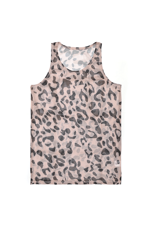 Greedy Tank Top - Leopard - JJ Malibu 