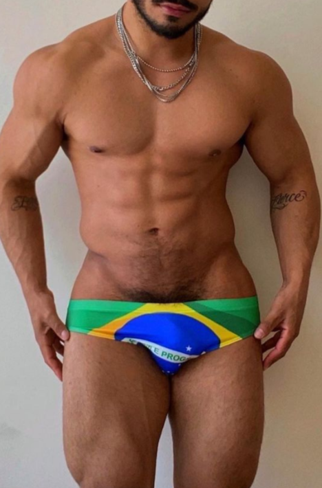 Lovesick Briefs - Brazil Flag