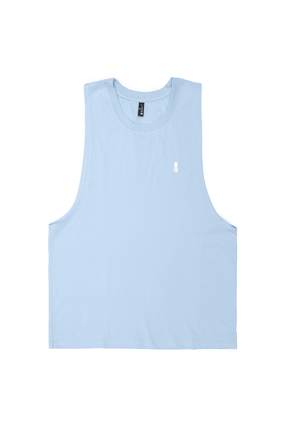 Bad Boy Tank Top - Light Blue - JJ Malibu 