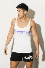 Malibu Gradient Wide-Cut Tank Top - Purple - JJ Malibu 