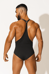 Wrestle Me Bodysuit - Black - JJ Malibu 