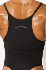 Let Them Know Camisole Bodysuit - Black - JJ Malibu 