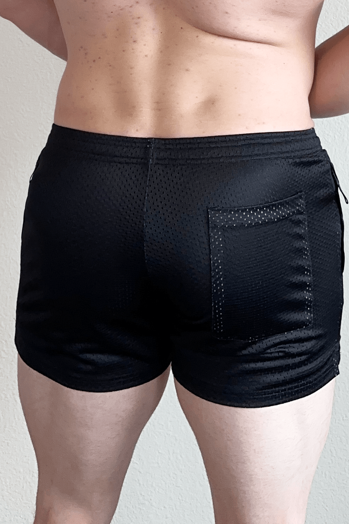 Can't-Tame-Him Mesh 4" Short Shorts - Black - JJ Malibu 