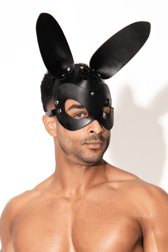 "The Bunny" Vegan Leather Face Mask - JJ Malibu 