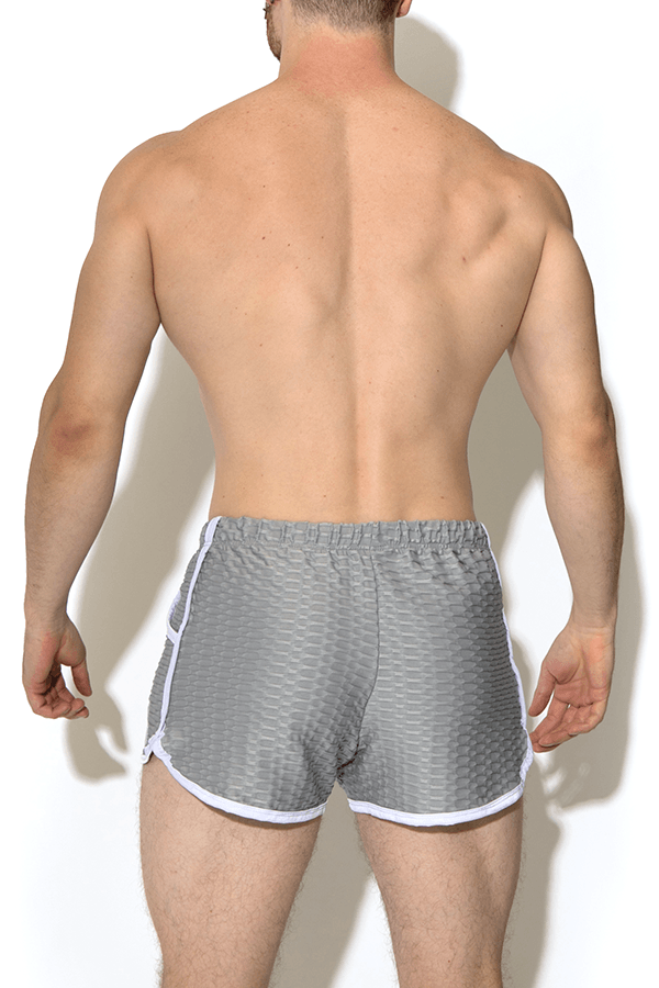 Sporty Spice Short Shorts - Grey - JJ Malibu 