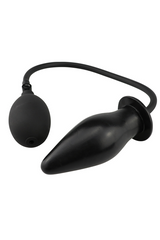 Inflatable Butt Plug - Black