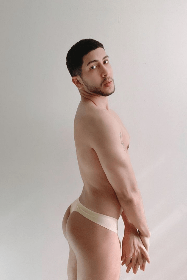 Lose My Breath Seamless Thong - Beige - JJ Malibu 