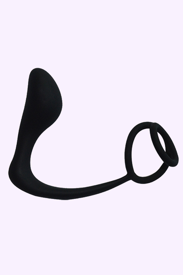 Butt Plug and Cock Ring Adult Toy for Anal/Prostate Stimulation. Enhance Erections and Sexual Performance. 