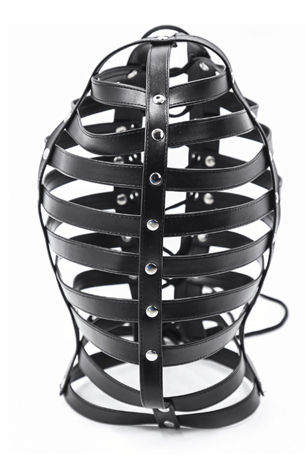 Innocence is sexy, and this bite me mask is definitely a showstopper. It features a faux leather design complete with cutouts that add an element of seduction. The adjustable tie-up string at the back makes this piece fit perfectly every time. It's great for BDSM play, leather parties, roleplay or even just to make you feel stunning on any night out. Tags: jj malibu canada, lingerie for man