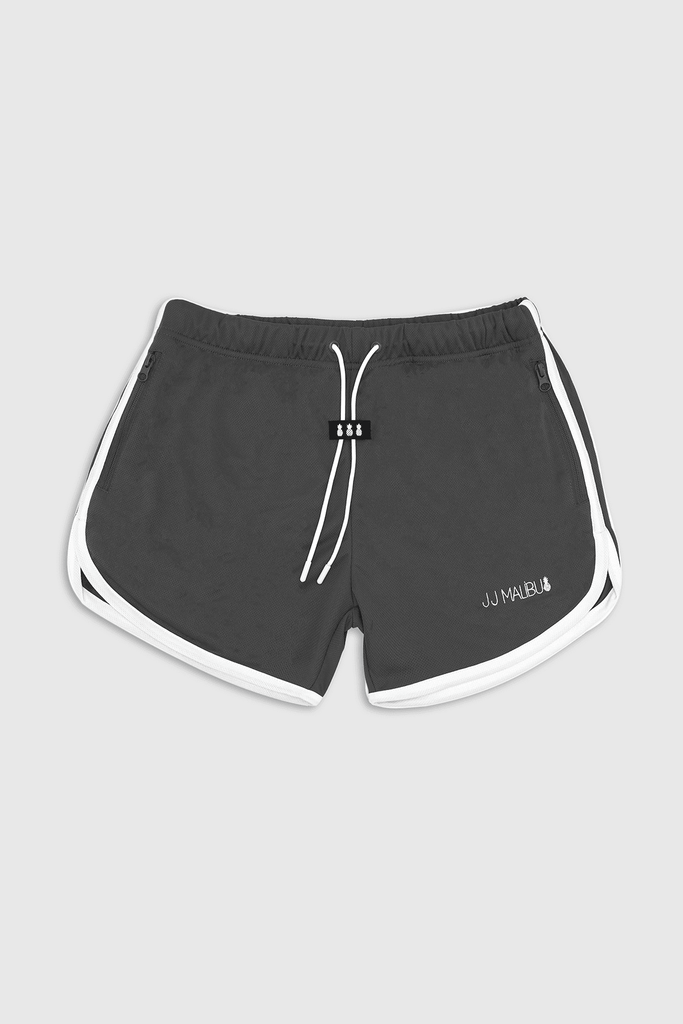Surprise yourself with these 100% polyester microfiber shorts. The drawstring waistband and back pocket make these shorts adjustable to your perfect size. The side zipper pockets are perfect for your phone or keys, while the breathable fabric keeps you cool during any activity. Tags: men's bulge jj malibu canada short booty shorts
