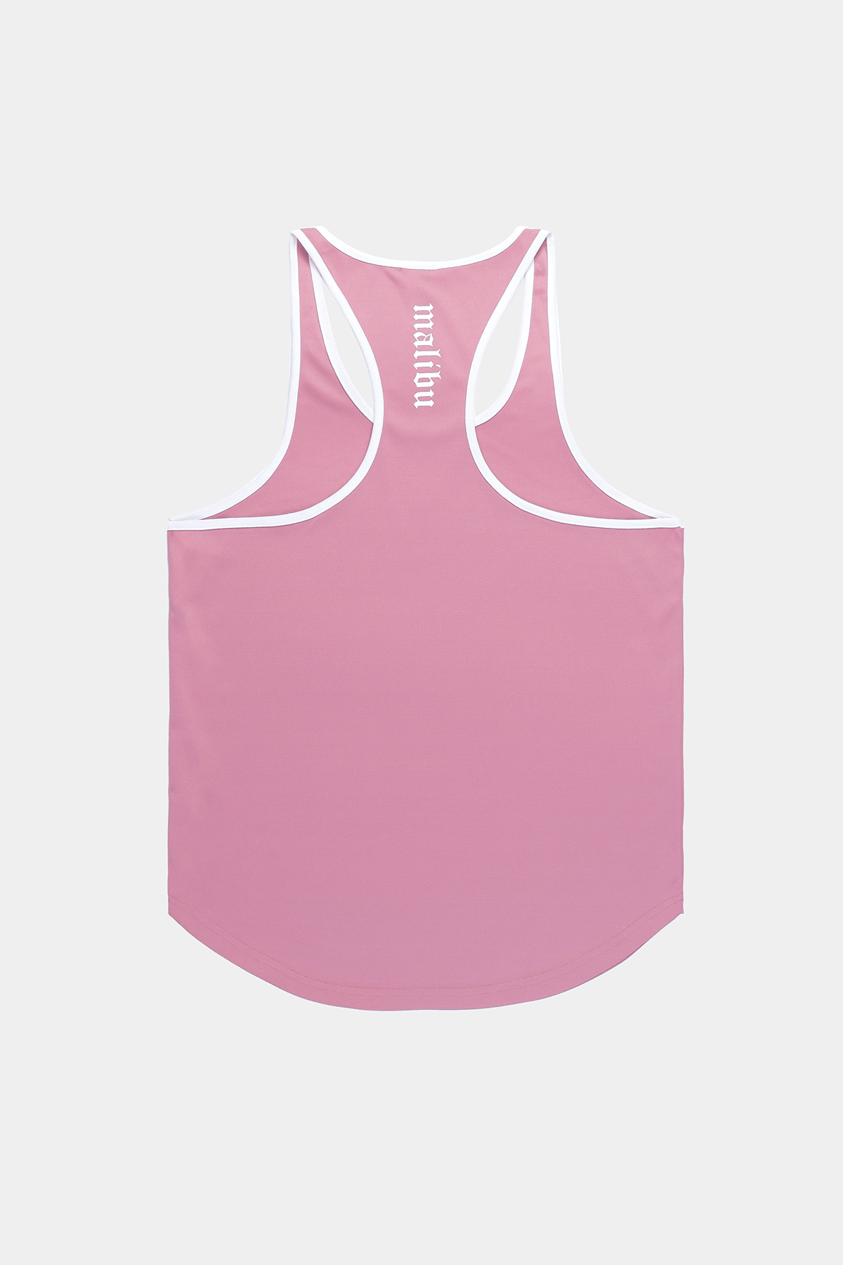 Chaos Dri Fit White Trim Tank Top - Pink w/ Skull Design - JJ Malibu 